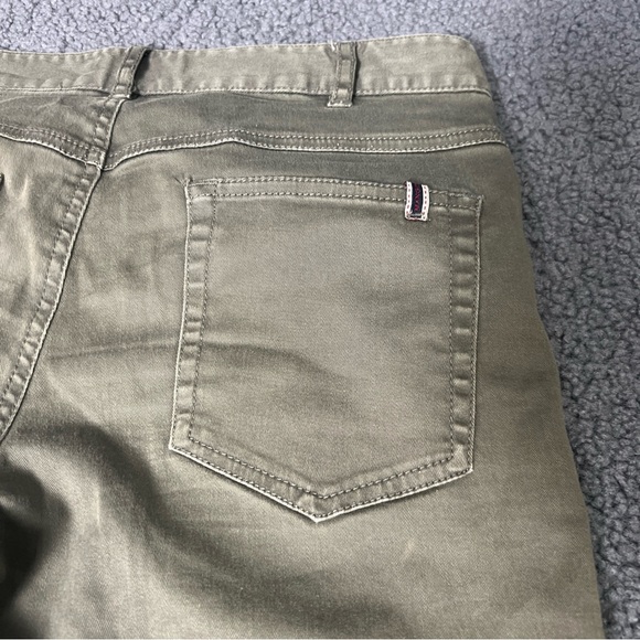 Mango Basics Pants Size 6  Green 5-Pockets. - Picture 9 of 14